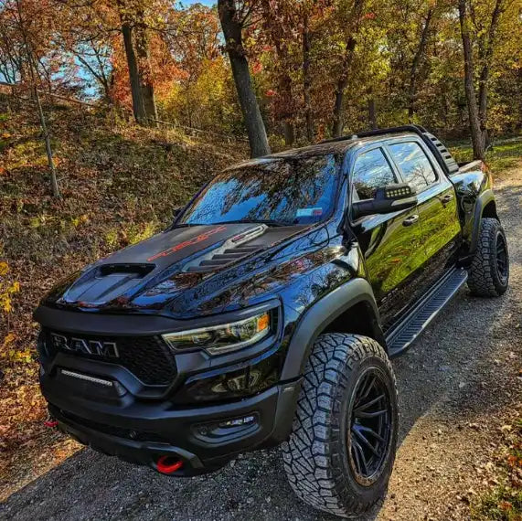 Front Bumper Flush LED Light Bar For 2019-2025 RAM Rebel/TRX/RHO | 100W 12,000 Lumens