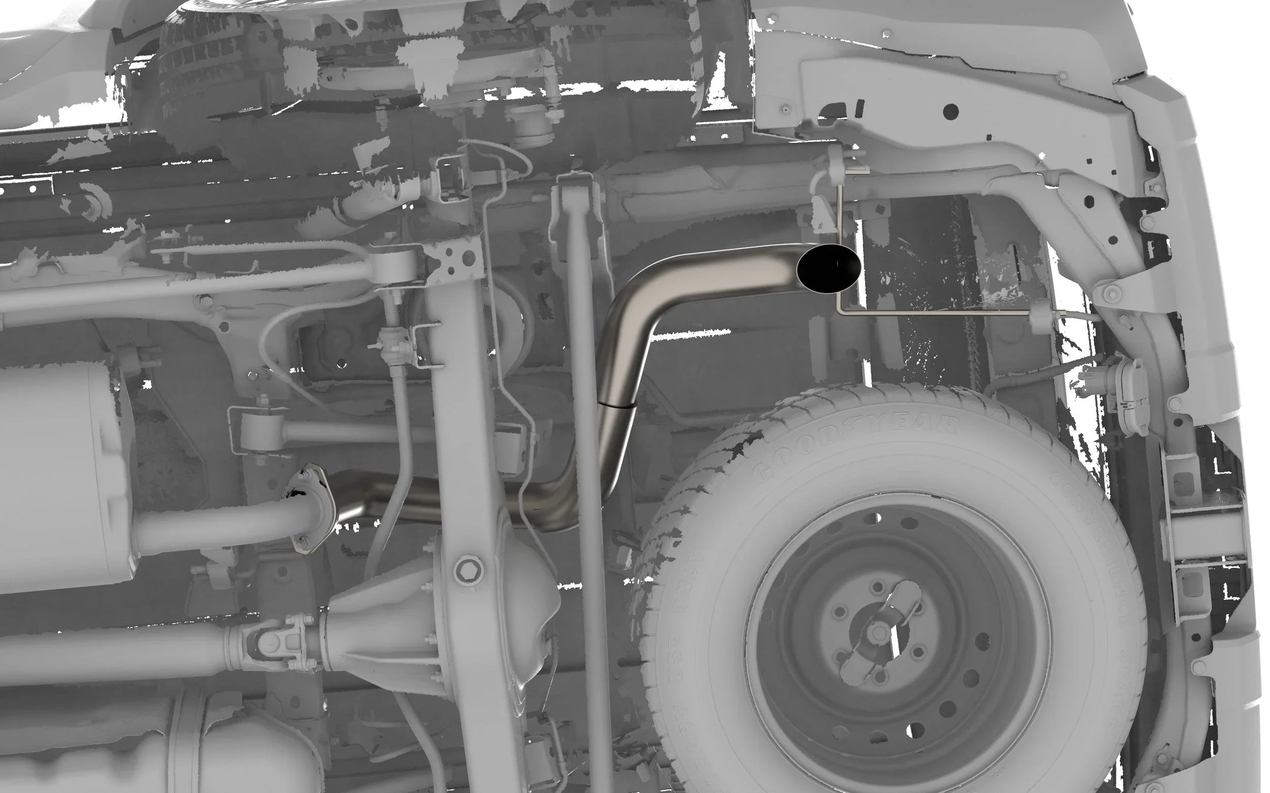 NYTOP Titanium Axle Dump Exhaust For 2025-Current Toyota 4Runner