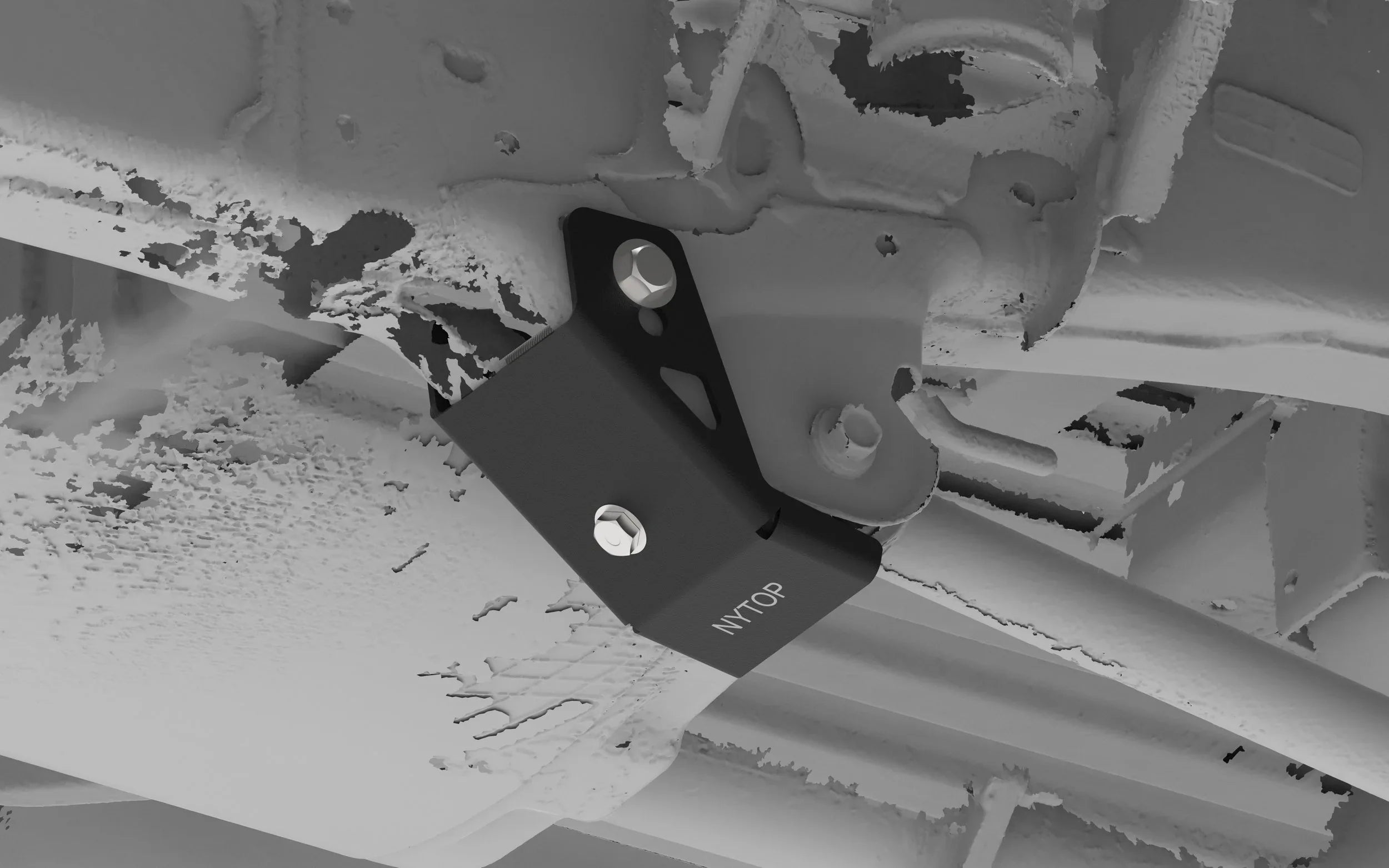 NYTOP Lower Trailing Arm Skid Plate Kit For 2024-Current Toyota Tacoma
