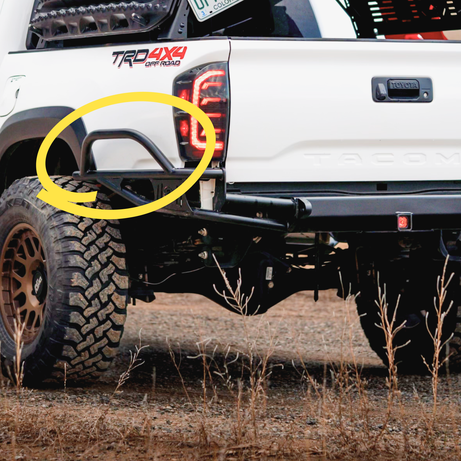 Lil B's Rear Bumper For 2016-2023 3rd Gen Tacoma