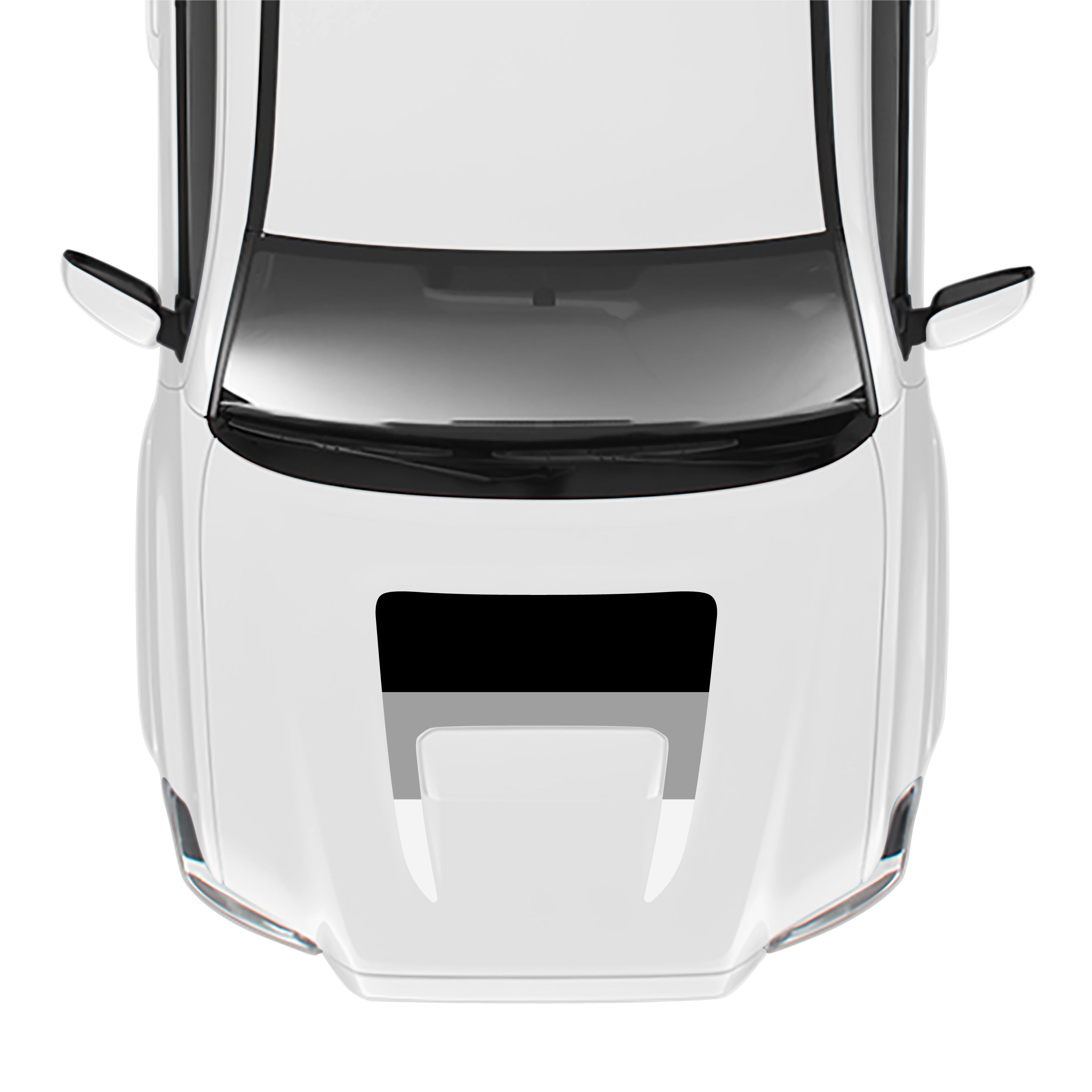 2016-23 Sport/Pro Checkered Hood Stamp For Tacoma
