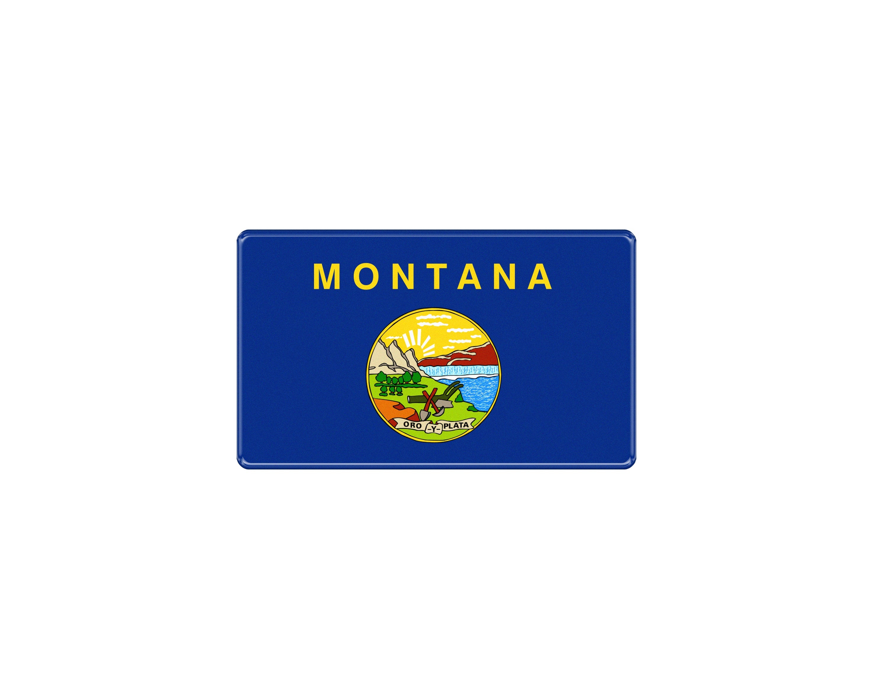 USA Flag Emblem Fits - Universal
