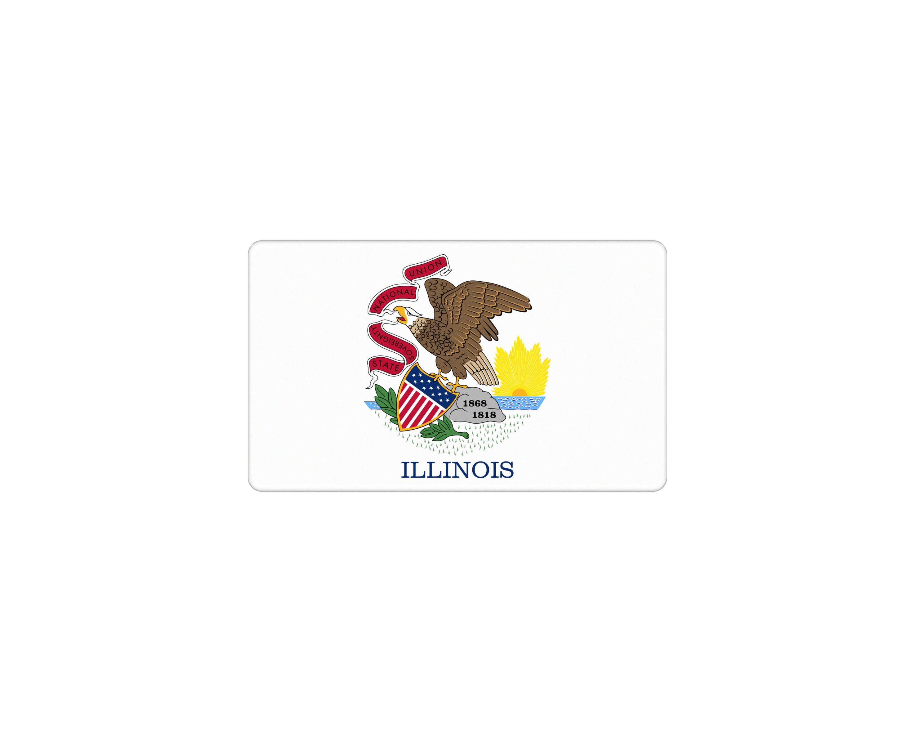 USA Flag Emblem Fits - Universal