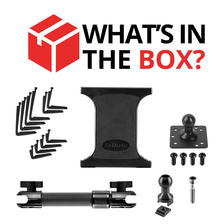 Tablet Holder | 7.5"-9.25" Telescoping Arm | 20mm TRAXX™ - Fast Track Ball