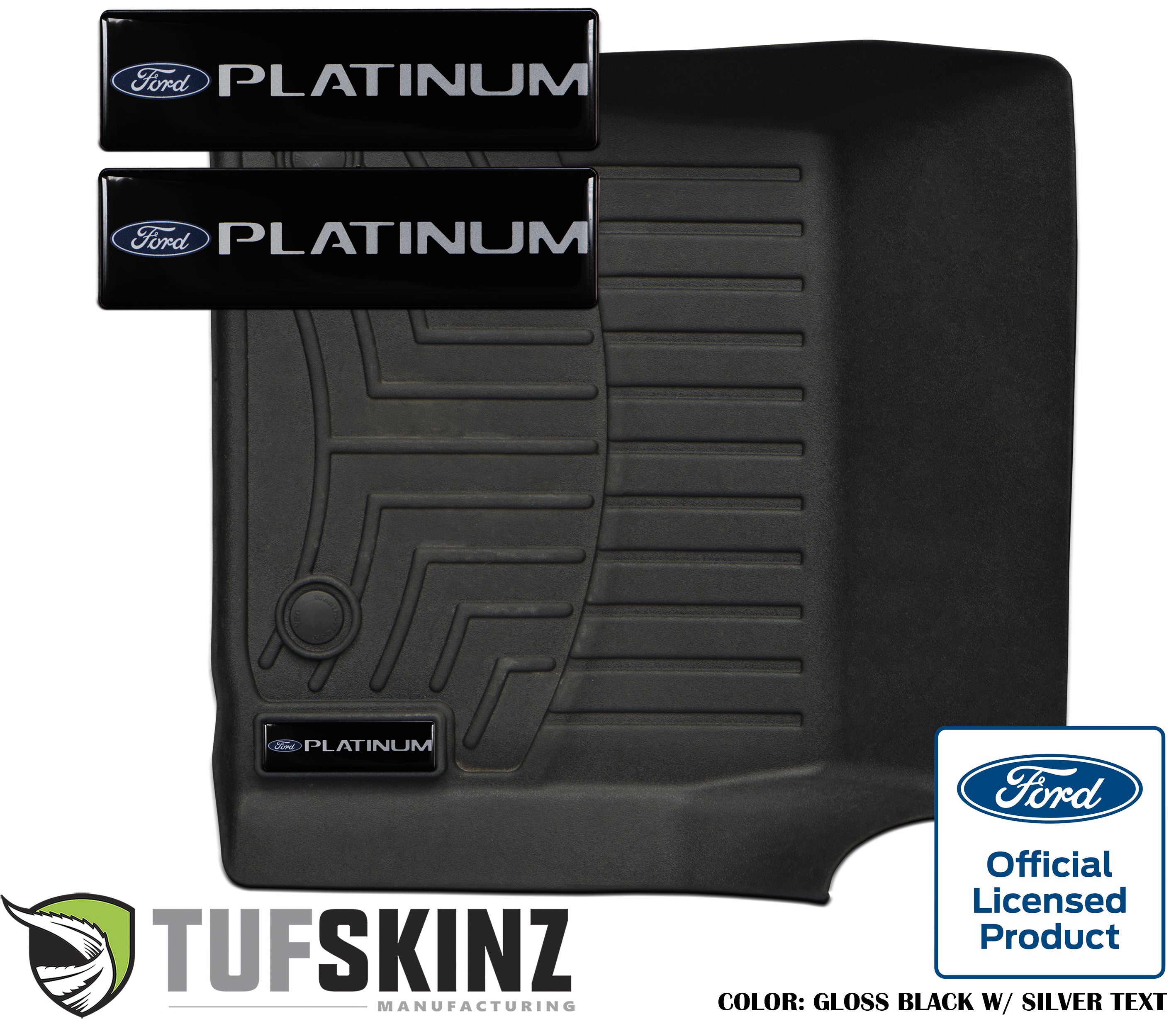 Badge/Emblem Inserts Fits Ford Trucks - WeatherTech Floor Mats