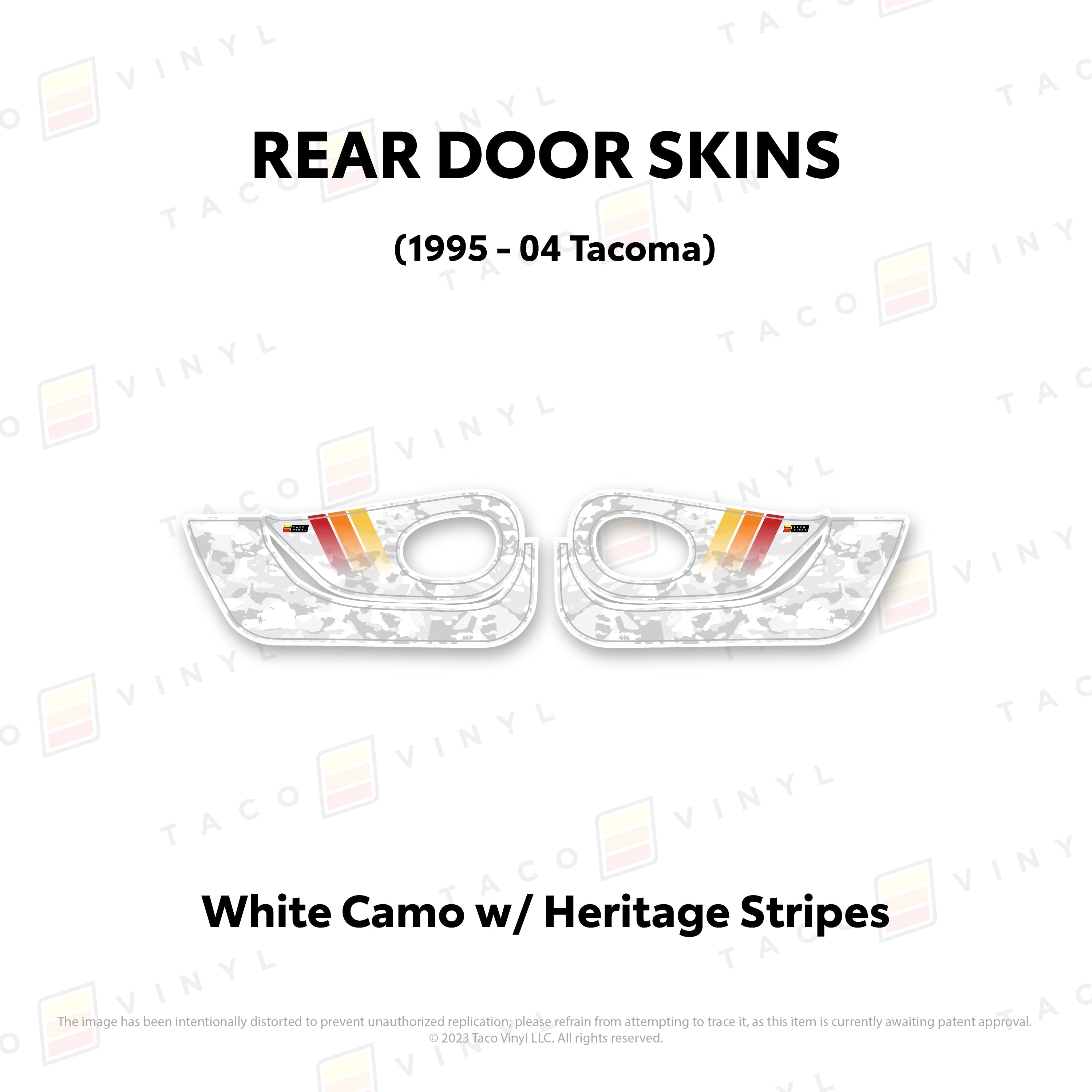 1995-04 Door Skins (Lower Section) For Tacoma