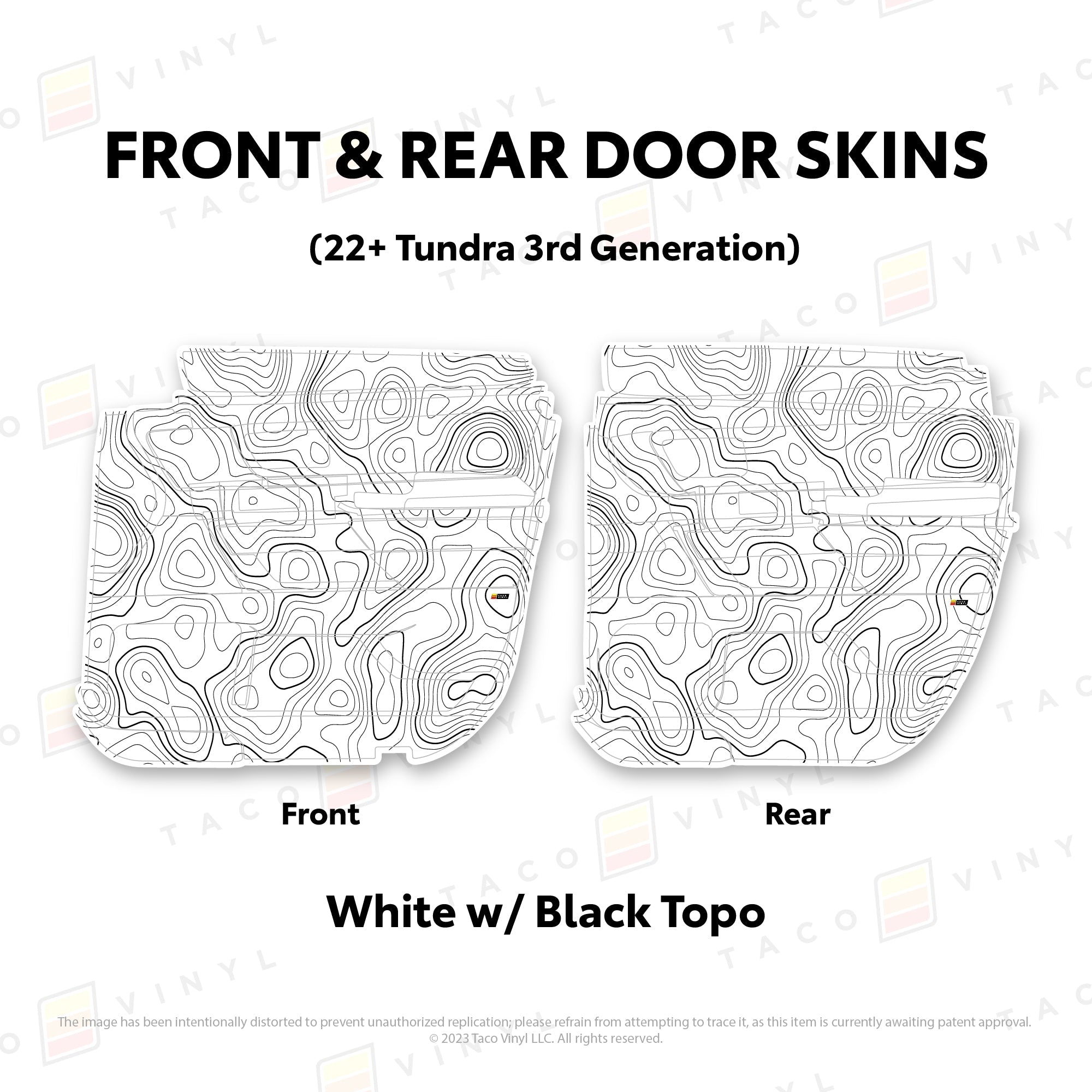 2022+ Door Skins For Tundra