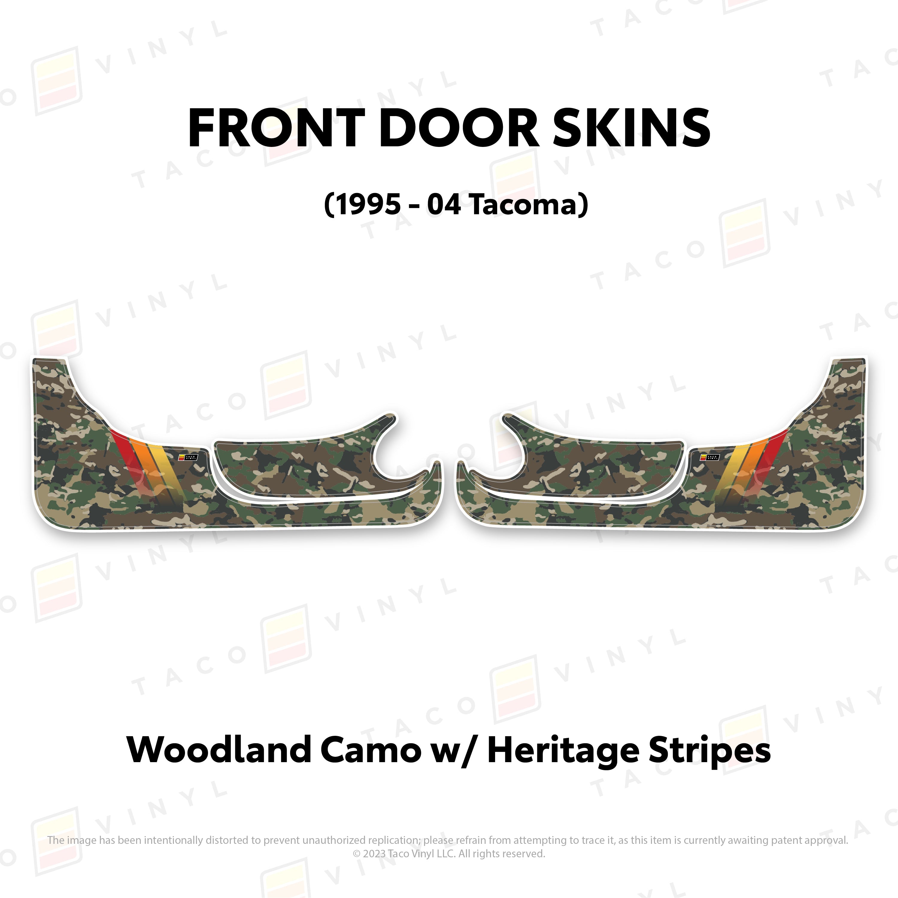 1995-04 Door Skins (Lower Section) For Tacoma