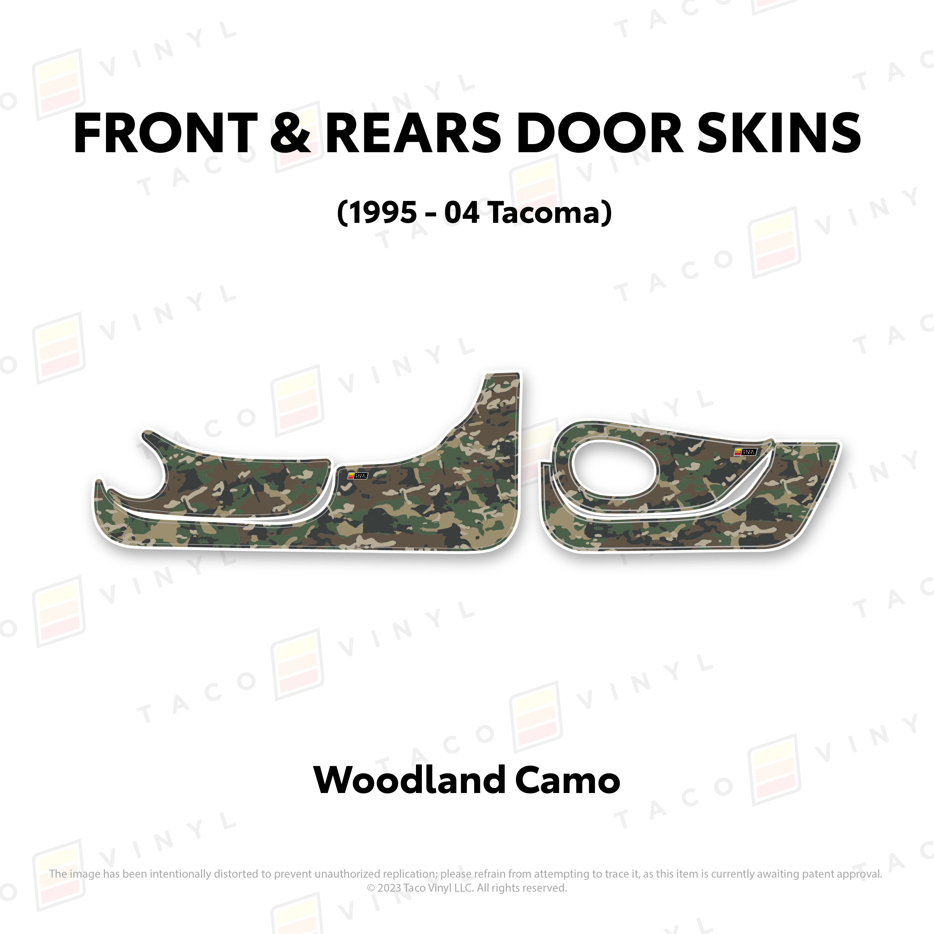 1995-04 Door Skins (Lower Section) For Tacoma