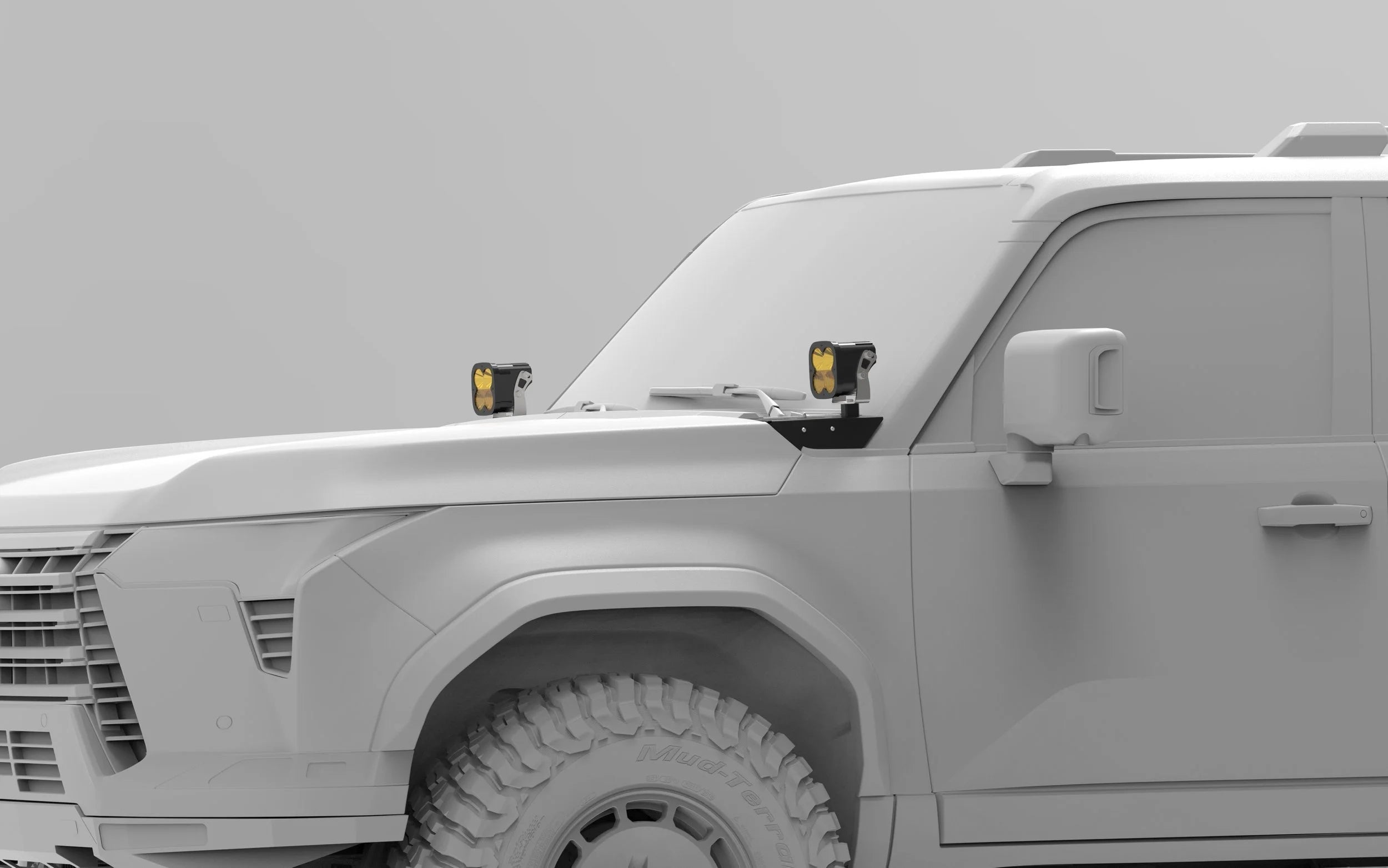 NYTOP Ditch Light Mount For 2024-Current Lexus GX550