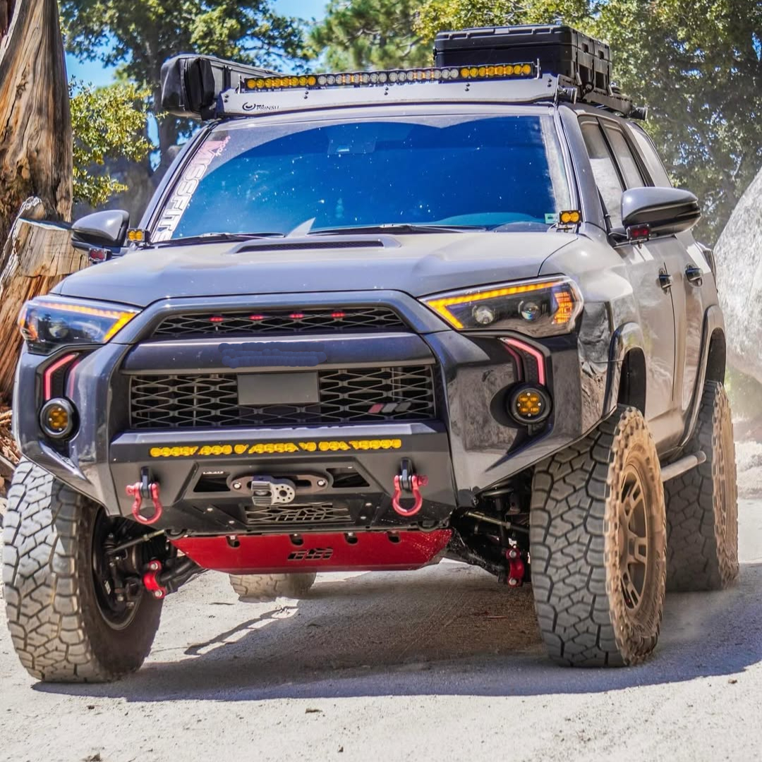 LED DRL Fang Light Bezel Kit For 4Runner 14-24