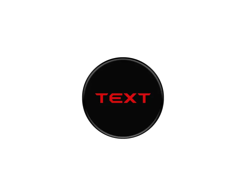 Badge for Drive Mode Selector Dial Fits 2022-2026 Toyota Tundra & 2023-2026 Toyota Sequoia