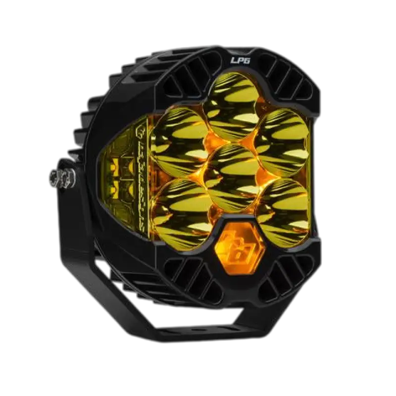 Black and yellow off-road light for Baja Designs LP6 Pro LED Pod Lights
