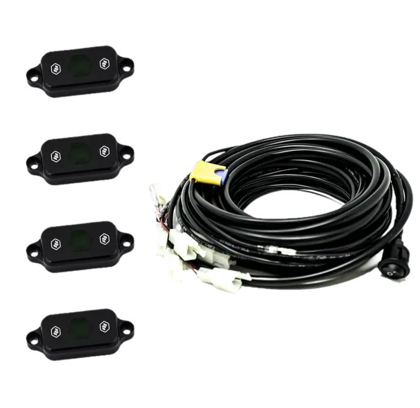 Baja Designs Rock Lights - 4 PACK (INCLUDES WIRING HARNESS) / GREEN - Lighting > Off Road Lights > Rock Lights