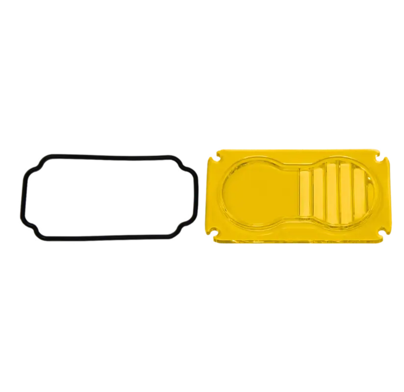 Baja Designs S2 Lens Kit with battery icons showing full and empty batteries