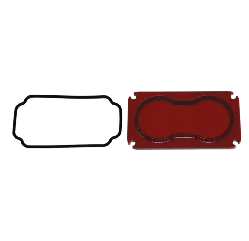 Red and black cup holder inserts for Baja Designs S2 Lens Kit