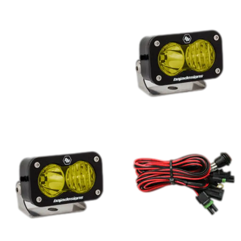 Baja Designs S2 Pro LED Lights - S2 PRO (PAIR) / AMBER / DRIVING/COMBO (MOST POPULAR) - Lighting > Off Road Lights >