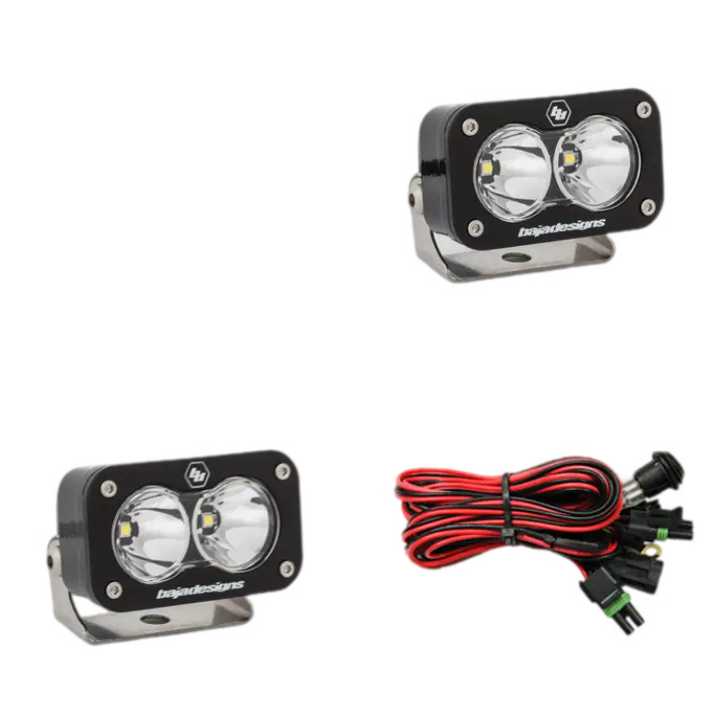 Baja Designs S2 Pro LED Lights - S2 PRO (PAIR) / WHITE / SPOT - Lighting > Off Road Lights > Light Pods