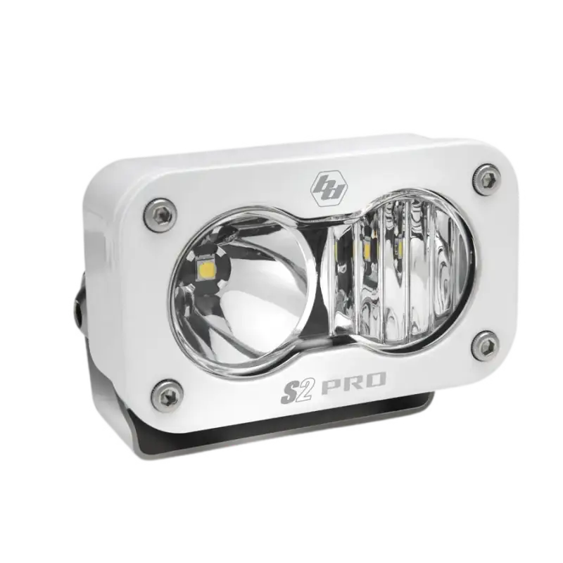 White LED off-road light from Baja Designs S2 Pro with satisfaction guarantee