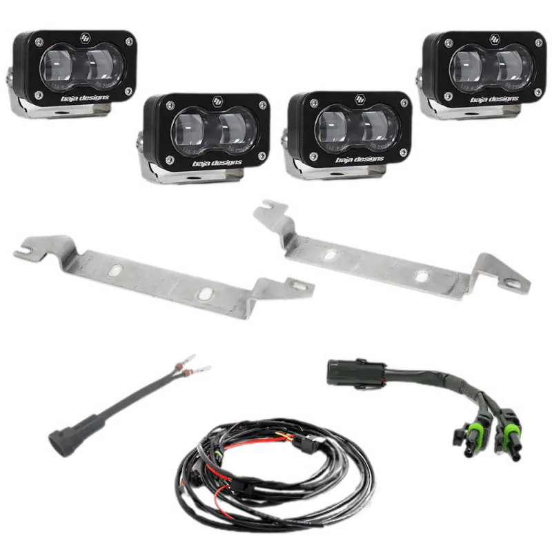Baja Designs - S2 SAE OEM Fog Light Replacement Kit - Toyota Sequoia (2023+) - Sibi Built