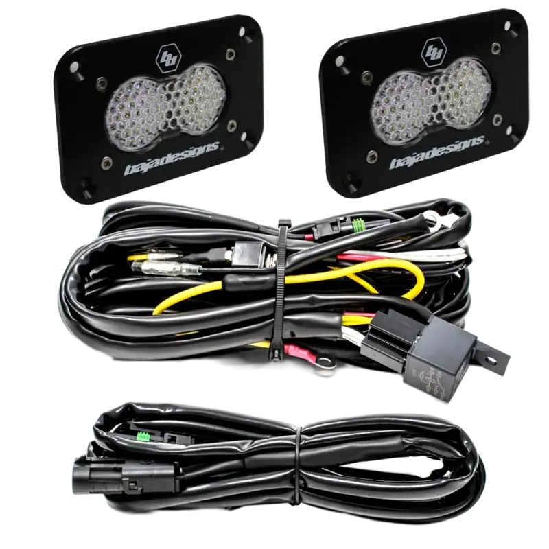 Baja Designs flush mount LED Off-road vehicle lighting kit for enhanced visibility