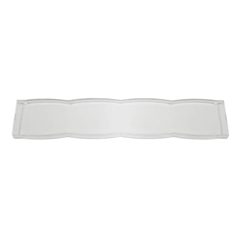 White rectangular air filter for Baja Designs S8 10 inch rock guards installation