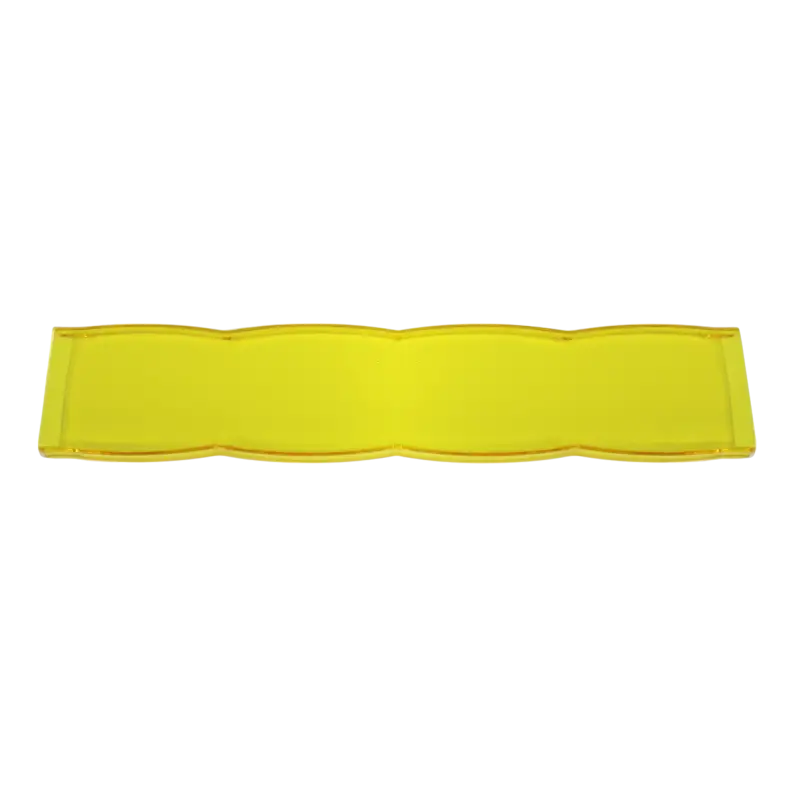 Yellow Wavy Tray for Baja Designs S8 10 Rock Guards Rock Guard Protection