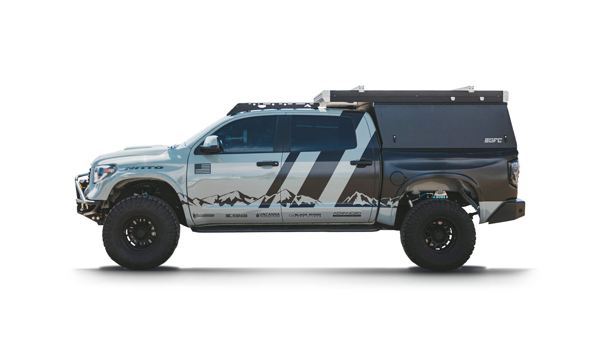 The Bear Paw Camper Roof Rack (For 2007-2021 Tundra)