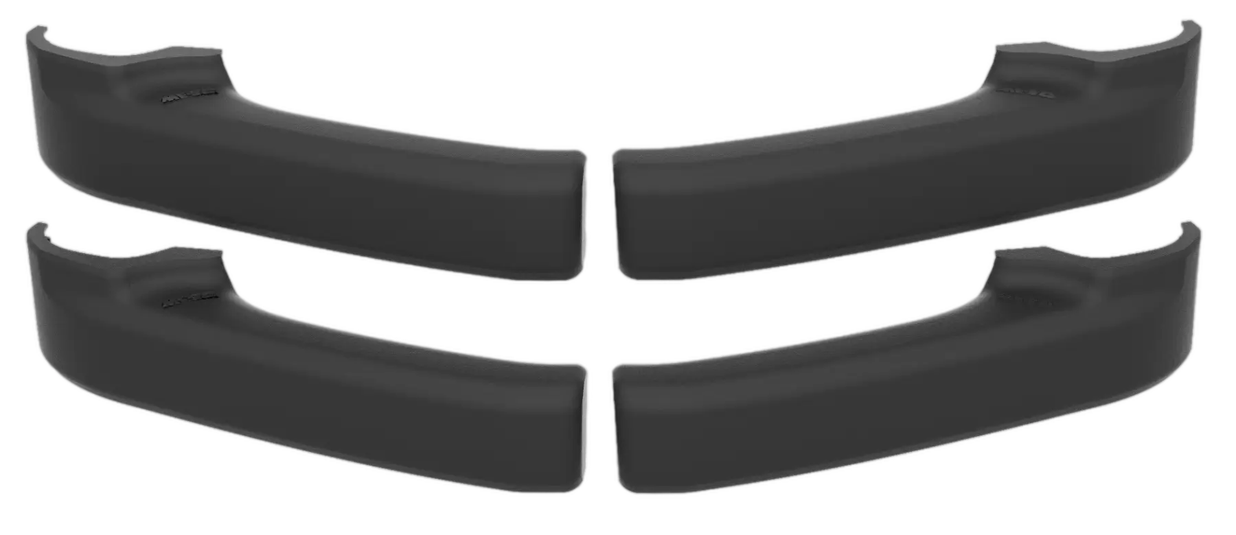 Set of four Tundra blackout door handle covers with a sleek 3D fit design, perfect for enhancing the interior look of Toyota Tundra vehicles.