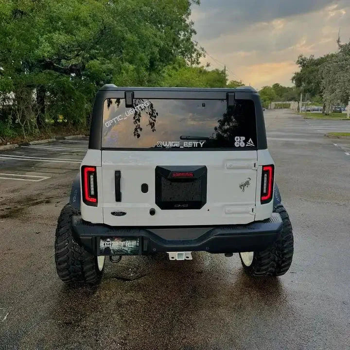 V2 | Flush Mount LED Tail Lights For 2021-2025 Ford Bronco - Low Profile | 1,400 Lumens