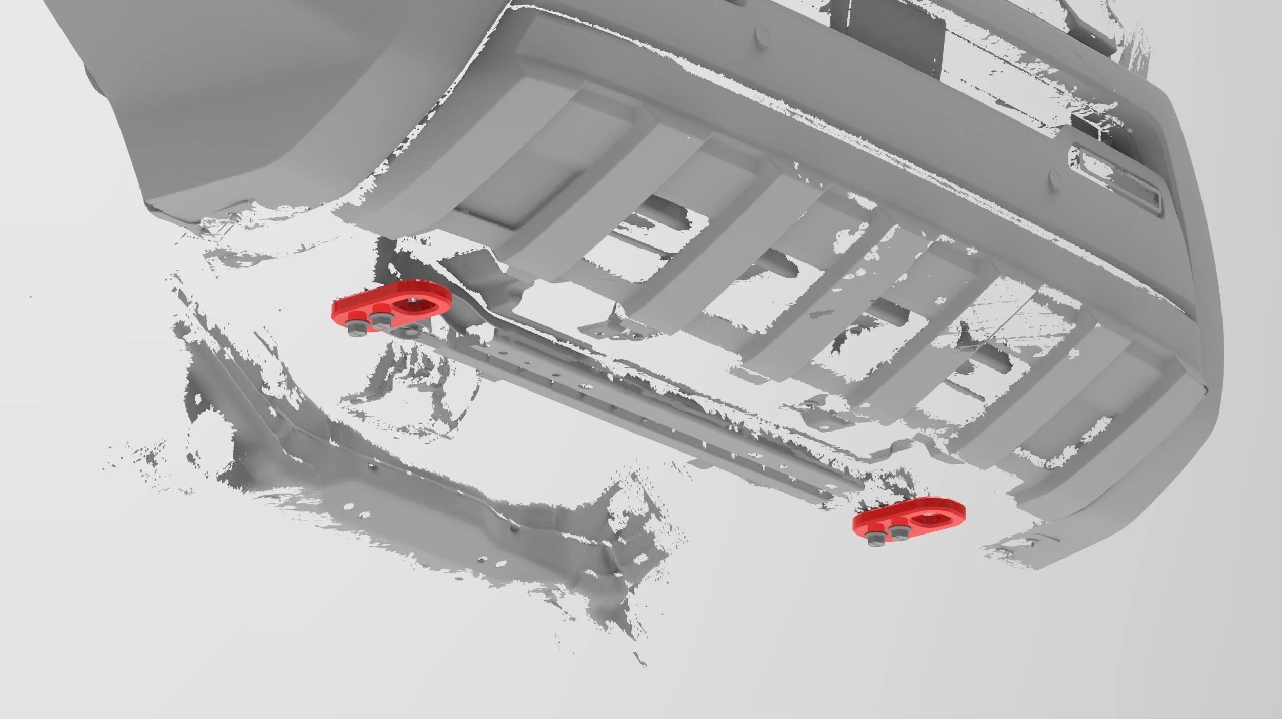 NYTOP Lower Front Recovery Points For 2024-Current Toyota Tacoma