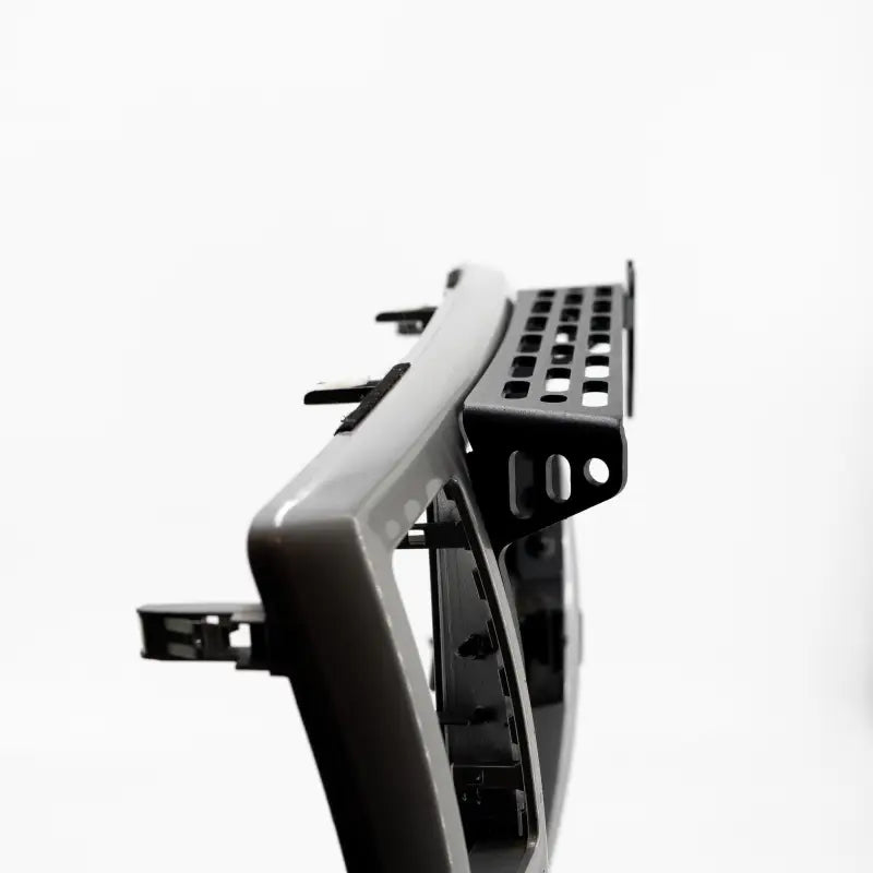 Side view of 4th Gen 4Runner modular dash mount on a console frame, emphasizing its sturdy and lightweight construction.