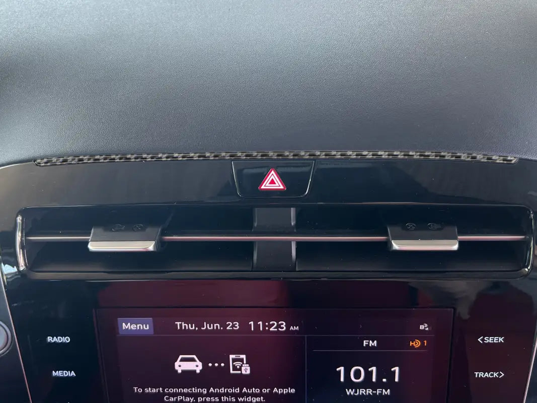 Center Dash Line Accent Trim Fits 2022-2026 Hyundai Santa Cruz