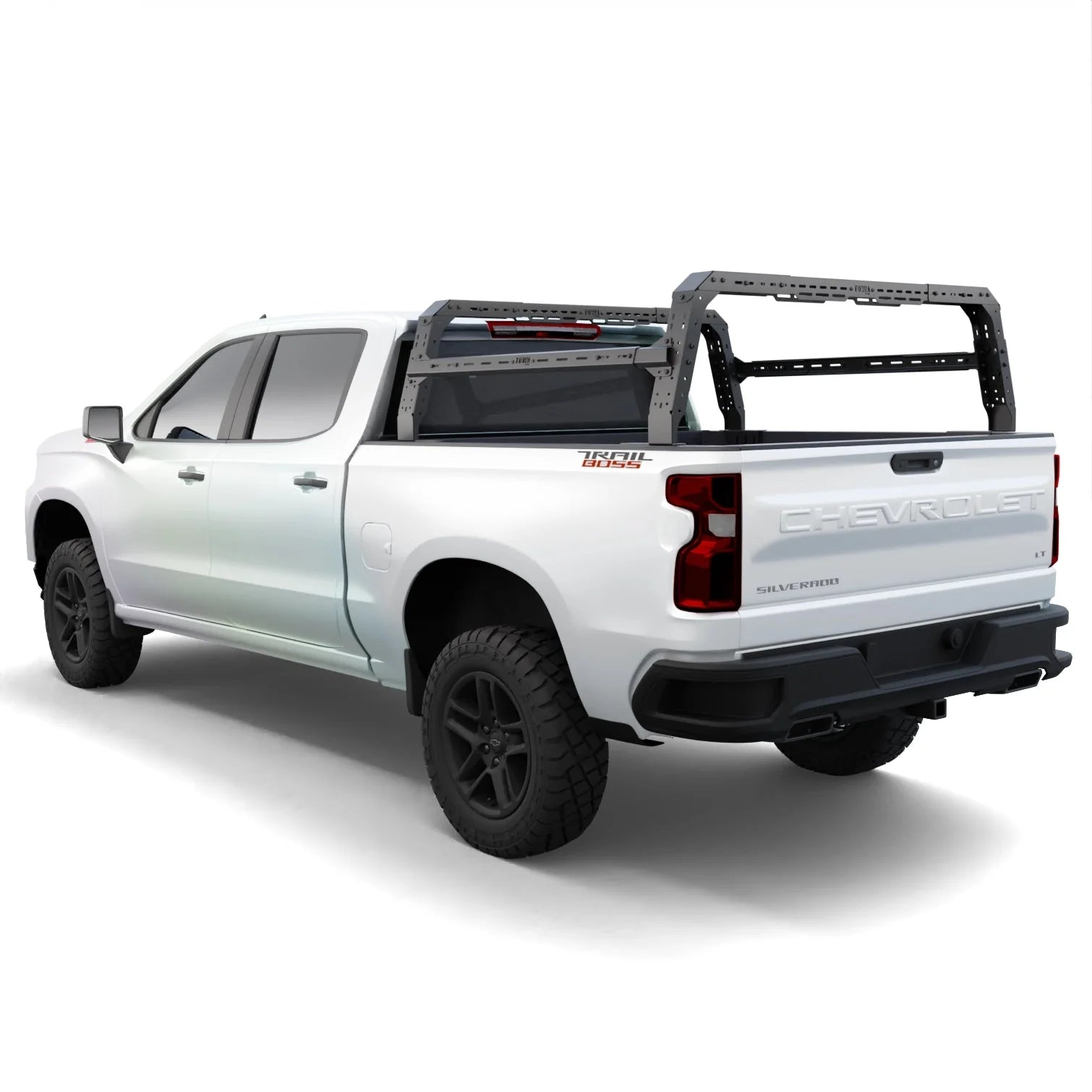 4CX Series Shiprock Height Adjustable Bed Rack For Chevrolet Silverado 1500 / 2500