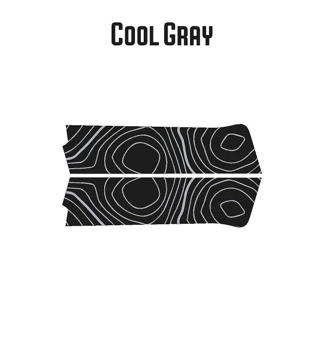 Topographic Outer Hood Trim Overlay (Top) For 2024+ Land Cruiser