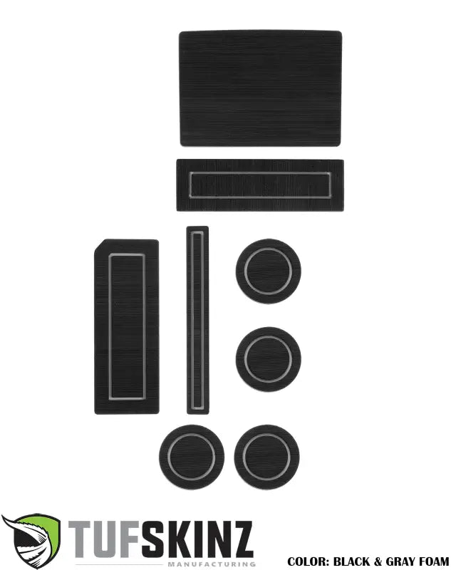 40/Console/40 Seats Steering Column Shifter w/Center dash speaker Inserts Fits 2015-2016 Ford F-150 Black/Gray