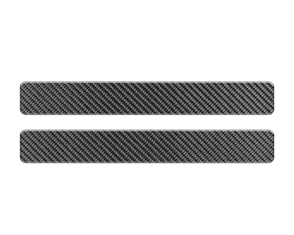 Carbon fiber door sill overlays for Ford Maverick 2022-2024 door sill overlays