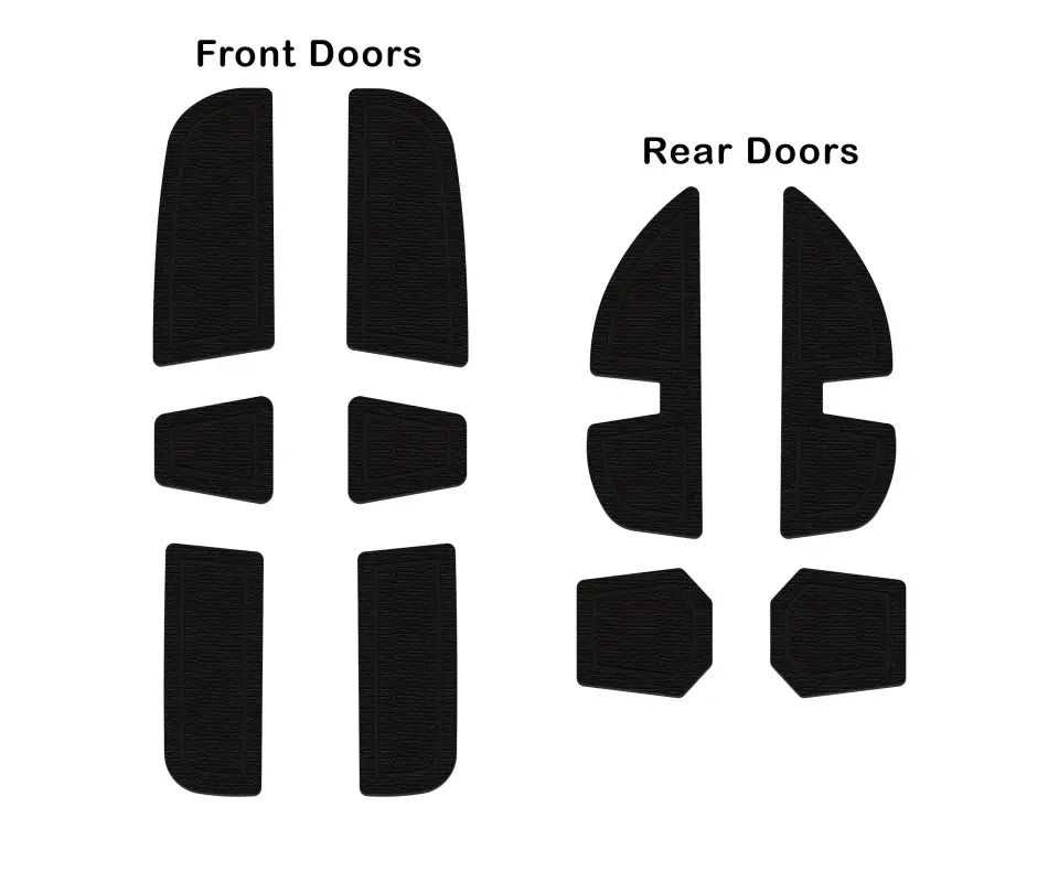 Car door pocket foam inserts for sound dampening in Ford Maverick 2022-2024 doors