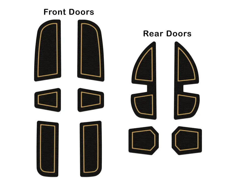 Door pocket foam inserts for 2022-2024 Ford Maverick door pocket sill protectors