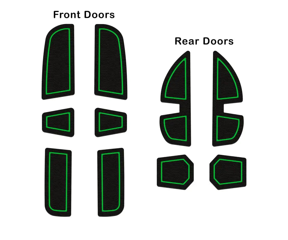 Door pocket foam inserts for Ford Maverick 2022-2024, reusable door pocket foam liners