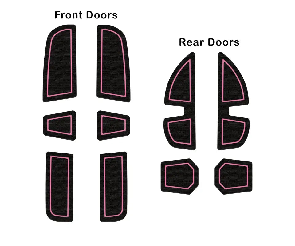Door pocket foam inserts for Ford Maverick 2022-2024 interior car door pocket foam