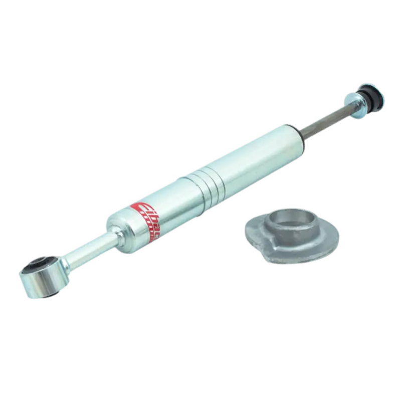 Eibach Pro-Truck Sport Shock for Toyota FJ Cruiser 2010-2014, adjustable front shock with durable silver body and mounting hardware.