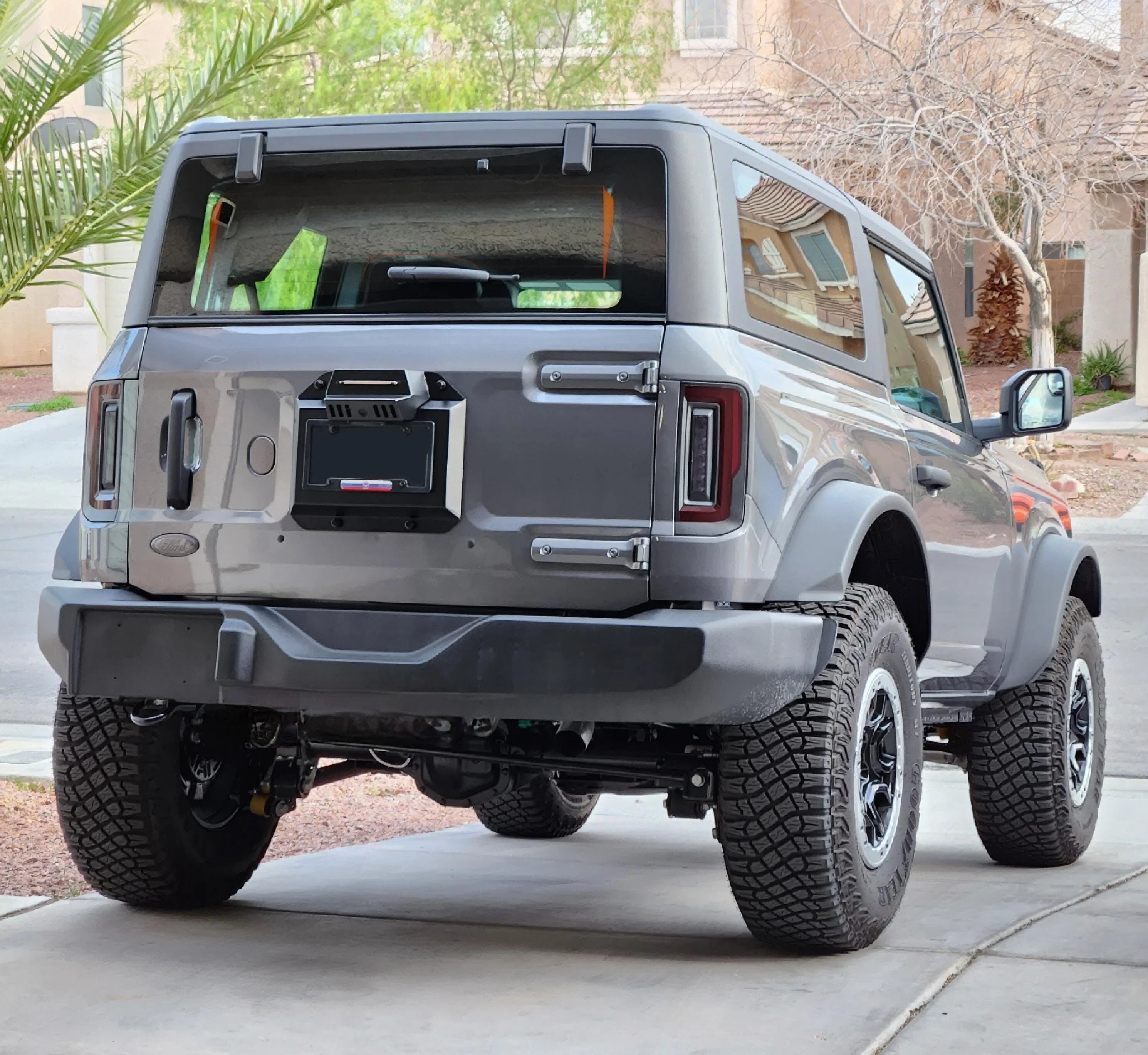 Flush Mount Tail Light Overlays For 2021+ Bronco (w/ Oracle Tails)