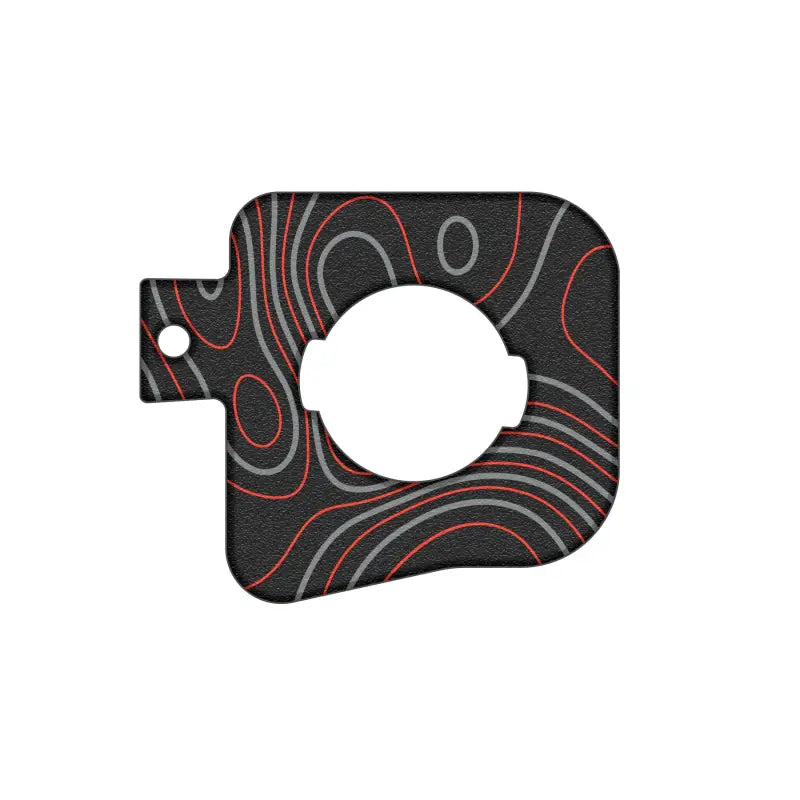 Gas Cap Holder Fits 05-23 Tacoma - 2nd Gen (2005-2015) Long Bed / Topographic Design w/Red - Exterior Accessories >