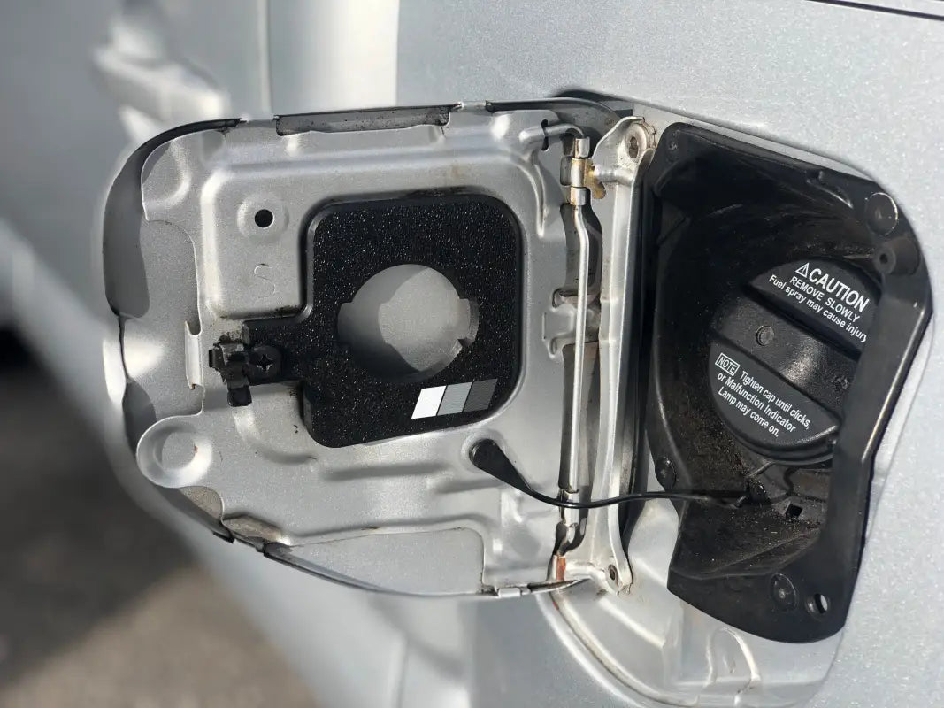 Gas Cap Holder Fits 05-23 Tacoma - 2nd Gen (2005-2015) Short Bed / TRI-Color (White/Gray/Dark Gray) V2 - Exterior