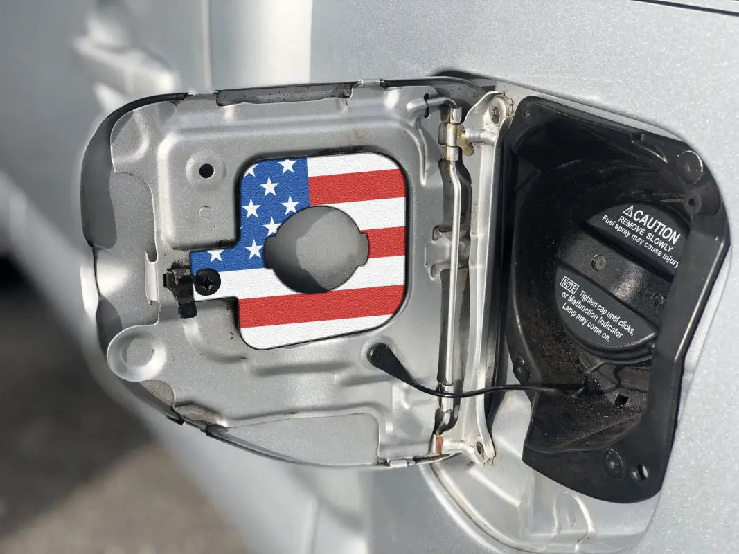 Gas Cap Holder Fits 05-23 Tacoma - 2nd Gen (2005-2015) Short Bed / American Flag - Exterior Accessories > Inserts