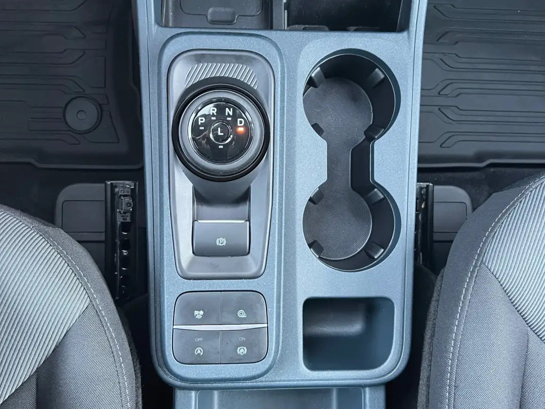 Gear selector accent overlay for Ford Maverick 2022-2024 center console upgrade