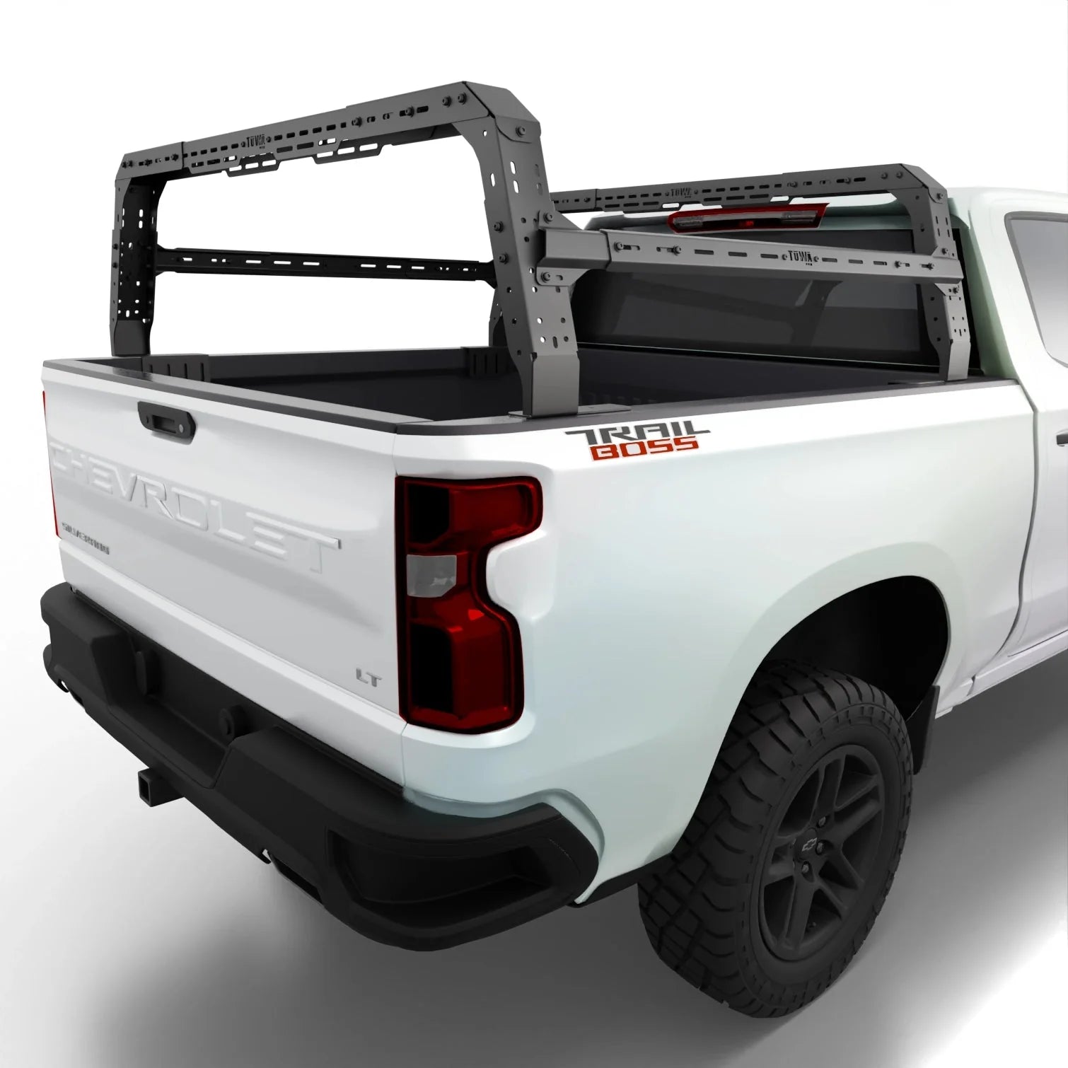 4CX Series Shiprock Height Adjustable Bed Rack For GMC Sierra 1500 / 2500HD