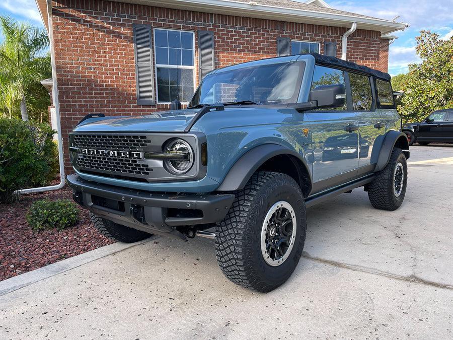 Headlight Bucket Inlays For 2021+ Bronco Badlands / WildTrak / First Edition