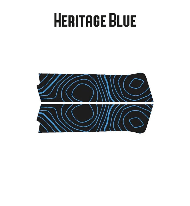 Topographic Outer Hood Trim Overlay (Top) For 2024+ Land Cruiser
